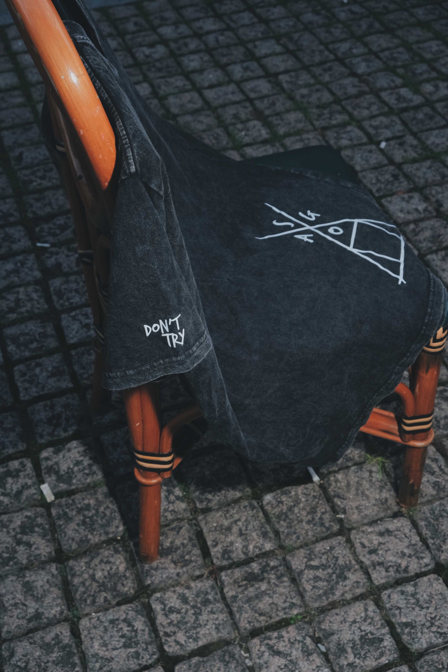 Stonewash Dont Try Tee